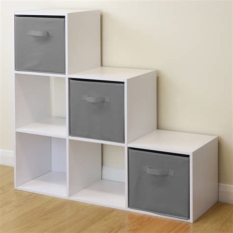 storage boxes for shelving units